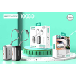 Powerbank 2in1 - Fast Charge - 10.000mah - 22.5W - PD-22 - 278626 - White