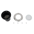 kelvo® KERIA KLV-101-0275 Χωνευτό Φωτιστικό Σποτ Δαπέδου για Λάμπα MR16 με Ντουί GU10 AC 220-240V Αδιάβροχο IP68 IK09 - Ανοξείδωτο Ατσάλι SS316 - Μ11 x Π11 x Υ11.5cm / Q10.4cm