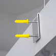 kelvo® ORION KLV-101-0363-V3 Φωτιστικό Τοίχου / Απλίκα LED 72W 7200lm 120° AC 220-240V IP20 Ρυθμιζόμενο Λευκό CCT με Χειριστήριο από 2700K έως 6000K Dimmable - Lumileds SMD Chip - Λευκό Ματ - Μ120 x Π5 x Υ7.5cm - 3 Χρόνια Εγγύηση