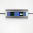 kelvo® SELAS KLV-107-0023 Τροφοδοτικό/Μετασχηματιστής Class I PELV 100W 8.2A AC 220-240V σε DC 12V Αδιάβροχο IP67 - Γκρι Ανθρακί Ματ - Μ18.9 x Π6.5 x Υ2.2cm - 5 Χρόνια Εγγύηση