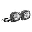 Lampa - Προβολείς Aux LED MAX LUM 2 Fog Beam 12V 2 LED 10W 740lm 6000K με Βάση Στήριξης, Στεγανότητα IP67 και Έγκριση E1 - 2 Τεμ. (9046.1-LM)