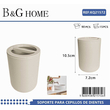 Θήκες οδοντόβουρτσας πλαστικές σε σετ 5Χ - Beige - 21572