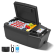 Ψυγείο VEVOR 12 Volt, Ψυγείο αυτοκινήτου 21,1 QT/ 20L για Tesla Model 3, Φορητός ηλεκτρικός συμπιεστής κατάψυξης με έλεγχο APP, 12V/24V DC, -16℃ έως 10℃