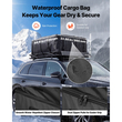 Καλάθι Αποσκευών VEVOR Roof Rack, 1295 x 914 x 102 mm, Βαρέως Τύπου Καλάθι Μεταφοράς Οροφής με Πτυσσόμενο Σχεδιασμό, Χωρητικότητα 90,72 kg, Βάση Αποσκευών Αυτοκινήτου με Εύκολη Εγκατάσταση σε Όλες τις Καιρικές Συνθήκες, Universal για Φορτηγό SUV