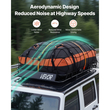 Καλάθι Αποσκευών VEVOR Roof Rack, 1371 x 864 x 102 mm, Βαρέως Τύπου Καλάθι Μεταφοράς Οροφής με Αδιάβροχη Τσάντα, Δίχτυ Αποσκευών, Ιμάντες Καστάνιας, Χωρητικότητα 90,72 kg, Βάση Αποσκευών Αυτοκινήτου Universal, για Φορτηγό SUV