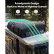 Καλάθι Αποσκευών VEVOR Roof Rack, 2286 x 1270 x 152 mm, Βαρέως Τύπου Καλάθι Μεταφοράς Οροφής με Αδιάβροχη Τσάντα Οροφής, Ιμάντες Καστάνιας, Χωρητικότητα 113,4 kg, Θήκη Αποσκευών Αυτοκινήτου για Παντός Καιρού, για Φορτηγό SUV