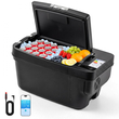 Ψυγείο VEVOR 12 Volt, ψυγείο αυτοκινήτου 37 QT/ 35L για Tesla Model Y, φορητός ηλεκτρικός συμπιεστής κατάψυξης με έλεγχο APP, 12V/24V DC, -22℃ έως 10℃