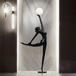 Human 02 Sculpture Art Decoration Series Minimal Φωτιστικό Δαπέδου