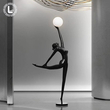Human 02 Sculpture Art Decoration Series Minimal Φωτιστικό Δαπέδου