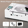 Φορητό CD Player με Bluetooth & Ραδιόφωνο - CD-3100 - 718228 - White