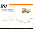 Γωνία στήριξης ραφιού - 250x160x16*2mm - Σετ 12 τεμάχια - 205640