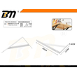 Γωνία στήριξης ραφιού - 200x120x16*2mm - Σετ 12 τεμάχια - 205633