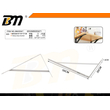 Γωνία στήριξης ραφιού - 500x300x16*2mm - Σετ 12 τεμάχια - 205671