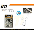 Στερεωτικά καρφιά ρόκα - 4mm - Σετ 12 πακέτα των 64 τεμαχίων - 200119