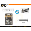 Εξάγωνη βίδα με πάσο - 6mm*30mm - 75g - Σετ 12 πακέτα - 202373