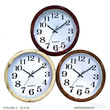 Ρολόι τοίχου - 806-2 - 806029 - Light Brown