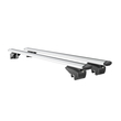 MENABO ΜΠΑΡΕΣ ΟΡΟΦΗΣ ΑΛΟΥΜΙΝΙΟΥ BLADE L SILVER 127 cm ΜΕ ΑΚΡΑ GAMMA FLAT ΓΙΑ Mini Countryman (U25) 5 doors 2023> ΜΕ FLUSH RAILS - 2 ΤΕΜ. (14070/MB)