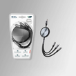 Πτυσσόμενο καλώδιο φόρτισης & data 3in1 - Fast Charge - EC6 - 1.2m - 220350