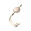 Πτυσσόμενο καλώδιο φόρτισης & data 3in1 - Fast Charge - EC7 - 1.2m - 220558