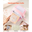 Χαρτί για Scrapbooking VEVOR, 72 φύλλα, ανάμεικτο ειδικό χαρτί 152 mm για μηχανή κοπής και ανάγλυφης εκτύπωσης VEVOR, ζωηρό χρώμα, σχέδιο με σχέδια για διακοσμήσεις, scrapbooking, κατασκευή καρτών και χειροτεχνίες DIY