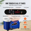 Τροχός κεραμικής VEVOR, 450W, μηχανή σχηματισμού τροχών από πηλό 11 ιντσών, ρυθμιζόμενη ταχύτητα 60-300 σ.α.λ. με λαβή και πεντάλ, αποσπώμενη λεκάνη ABS, κιτ αξεσουάρ για ενήλικες και αρχάριους χειροτεχνίας DIY, μπλε
