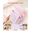 Χαρτί Scrapbooking VEVOR, 72 φύλλα, σετ χαρτιού με ανάμεικτα ειδικά σχέδια 152 mm για μηχανή κοπής και ανάγλυφης εκτύπωσης VEVOR, ζωηρό χρώμα, για διακοσμήσεις, scrapbooking, κατασκευή καρτών και χειροτεχνίες DIY