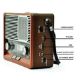 Επαναφορτιζόμενο ραδιόφωνο Retro - ΕK105 - 830128 - Red