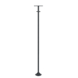 GLOBOSTAR® HELIOS-280 GLB-000-0003 Μεταλλικός Γαλβανισμένος Στύλος Φωτισμού για Φωτοβολταϊκό Προβολέα Εξωτερικού Χώρου - RAL 7016 Γκρι Ανθρακί - Μ35 × Π25 × Υ280cm