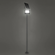 GLOBOSTAR® HELIOS-280 GLB-000-0003 Μεταλλικός Γαλβανισμένος Στύλος Φωτισμού για Φωτοβολταϊκό Προβολέα Εξωτερικού Χώρου - RAL 7016 Γκρι Ανθρακί - Μ35 × Π25 × Υ280cm