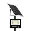 GLOBOSTAR® HELIOS-280 GLB-000-0006 Μεταλλικός Γαλβανισμένος Στύλος Φωτισμού για Φωτοβολταϊκό Προβολέα Εξωτερικού Χώρου - RAL 6009 Κυπαρίσσι Ματ - Μ35 × Π25 × Υ280cm