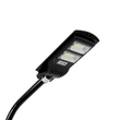 GLOBOSTAR® URBANO-280 GLB-000-0008 Μεταλλικός Γαλβανισμένος Στύλος Φωτισμού για Φωτοβολταϊκό Φωτιστικό Δρόμου Εξωτερικού Χώρου - RAL 9005 Μαύρο Ματ - Μ84 x Π25 x Υ280cm