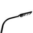 GLOBOSTAR® URBANO-280 GLB-000-0008 Μεταλλικός Γαλβανισμένος Στύλος Φωτισμού για Φωτοβολταϊκό Φωτιστικό Δρόμου Εξωτερικού Χώρου - RAL 9005 Μαύρο Ματ - Μ84 x Π25 x Υ280cm