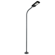 GLOBOSTAR® URBANO-280 GLB-000-0009 Μεταλλικός Γαλβανισμένος Στύλος Φωτισμού για Φωτοβολταϊκό Φωτιστικό Δρόμου Εξωτερικού Χώρου - RAL 7016 Γκρι Ανθρακί - Μ84 x Π25 x Υ280cm