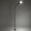 GLOBOSTAR® URBANO-280 GLB-000-0009 Μεταλλικός Γαλβανισμένος Στύλος Φωτισμού για Φωτοβολταϊκό Φωτιστικό Δρόμου Εξωτερικού Χώρου - RAL 7016 Γκρι Ανθρακί - Μ84 x Π25 x Υ280cm