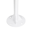 GLOBOSTAR® URBANO-280 GLB-000-0010 Μεταλλικός Γαλβανισμένος Στύλος Φωτισμού για Φωτοβολταϊκό Φωτιστικό Δρόμου Εξωτερικού Χώρου - RAL 9016 Λευκό Ματ - Μ84 x Π25 x Υ280cm