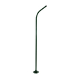 GLOBOSTAR® URBANO-280 GLB-000-0012 Μεταλλικός Γαλβανισμένος Στύλος Φωτισμού για Φωτοβολταϊκό Φωτιστικό Δρόμου Εξωτερικού Χώρου - RAL 6009 Κυπαρίσσι Ματ - Μ84 x Π25 x Υ280cm