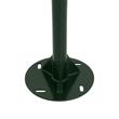 GLOBOSTAR® URBANO-280 GLB-000-0012 Μεταλλικός Γαλβανισμένος Στύλος Φωτισμού για Φωτοβολταϊκό Φωτιστικό Δρόμου Εξωτερικού Χώρου - RAL 6009 Κυπαρίσσι Ματ - Μ84 x Π25 x Υ280cm