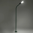 GLOBOSTAR® URBANO-280 GLB-000-0012 Μεταλλικός Γαλβανισμένος Στύλος Φωτισμού για Φωτοβολταϊκό Φωτιστικό Δρόμου Εξωτερικού Χώρου - RAL 6009 Κυπαρίσσι Ματ - Μ84 x Π25 x Υ280cm
