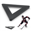 Πασαδόρος VEVOR Triangle Hockey, Βαρέως τύπου ριμπάουντερ πολλαπλών γωνιών, Βοήθημα πάσας χόκεϊ, Εκπαιδευτής χειρισμού πάσας και μπαστουνιού, Φορητός εξοπλισμός εκτός και εντός πάγου, Βοηθά στη βελτίωση του ελέγχου του puck και των σουτ