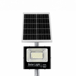 GLOBOSTAR® HELIOS-280 GLB-000-0001 Μεταλλικός Γαλβανισμένος Στύλος Φωτισμού για Φωτοβολταϊκό Προβολέα Εξωτερικού Χώρου - Ασημί Γαλβανιζέ - Μ35 × Π25 × Υ280cm