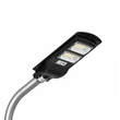 GLOBOSTAR® URBANO-280 GLB-000-0007 Μεταλλικός Γαλβανισμένος Στύλος Φωτισμού για Φωτοβολταϊκό Φωτιστικό Δρόμου Εξωτερικού Χώρου - Ασημί Γαλβανιζέ - Μ84 x Π25 x Υ280cm