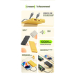 Powerbank - 2in1 - Type-C & Lightning - P88K - 10.000mah - 22.5W - AWEI - 007481 - Black