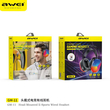 Ενσύρματα ακουστικά - LED RGB Headphones - GM-11 - AWEI - 260851 - Black