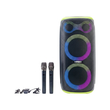 Φορητό ηχείο subwoofer με 2 μικρόφωνα Karaoke - QS-289 - 260486 - Green