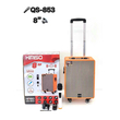 Φορητό ηχείο subwoofer με μικρόφωνο Karaoke - QS-853 - 260752