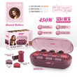 Σετ θερμαινόμενα rollers μαλλιών - 10pcs - 450W - 21036 - DSP - 350563