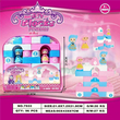 Σετ κατασκευών DIY με τουβλάκια - Princess - 29pcs - 7933 - 233043