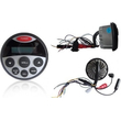 MP3 PLAYER 89MM - 12V - 4X25W ΜΕ ΡΑΔΙΟΦΩΝΟ/USB/BLUETOOTH ΑΔΙΑΒΡΟΧΟ ΣΤΡΟΓΓΥΛΟ ΜΑΥΡΟ
