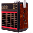 Επαναφορτιζόμενο ραδιόφωνο Retro - M1926BT - Meier - 416266 - Red