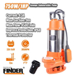 Υποβρύχια αντλία - 750W - 1HP - Finder - 197424
